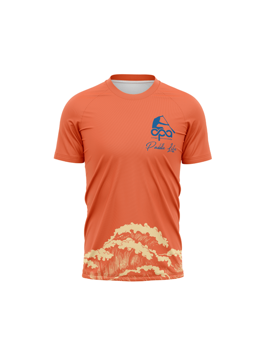 Outrigger Performance Advantage | Camp 2025 - Men's Athletic Jersey Short Sleeve - Oddball Workshop