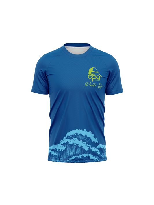 Outrigger Performance Advantage | Camp 2025 - Men's Athletic Jersey Short Sleeve - Oddball Workshop