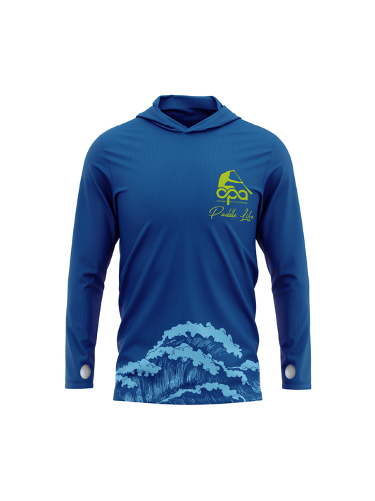 Outrigger Performance Advantage | Camp 2025 - Unisex Hooded Long Sleeve Tee - Oddball Workshop