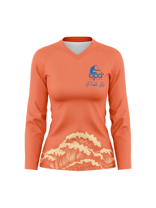 Outrigger Performance Advantage | Camp 2025 - Women's Athletic Jersey Long Sleeve - Oddball Workshop