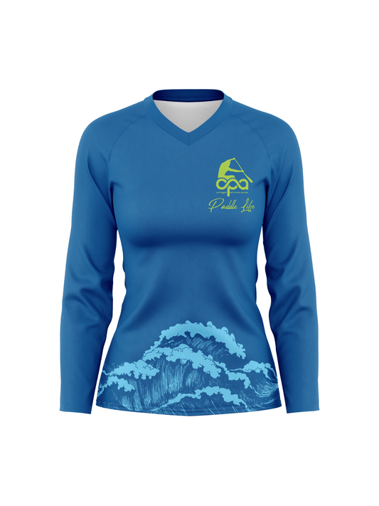 Outrigger Performance Advantage | Camp 2025 - Women's Athletic Jersey Long Sleeve - Oddball Workshop