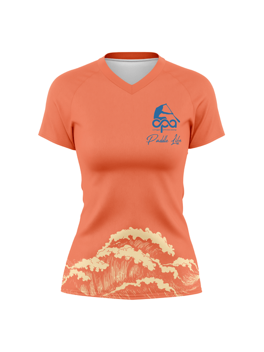 Outrigger Performance Advantage | Camp 2025 - Women's Athletic Jersey Short Sleeve - Oddball Workshop
