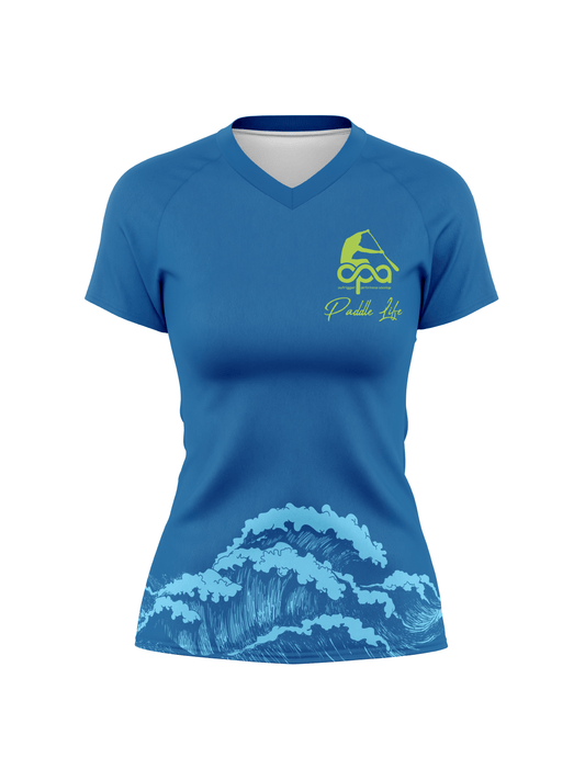 Outrigger Performance Advantage | Camp 2025 - Women's Athletic Jersey Short Sleeve - Oddball Workshop
