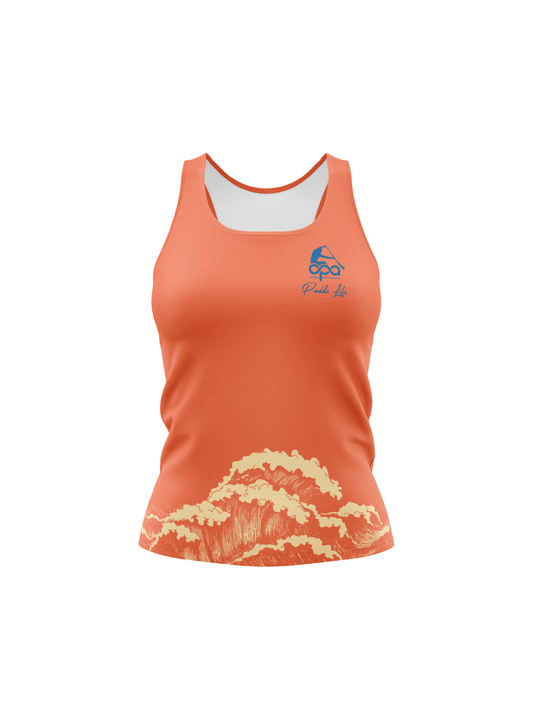 Outrigger Performance Advantage | Camp 2025 - Women's Athletic Tank Top - Oddball Workshop