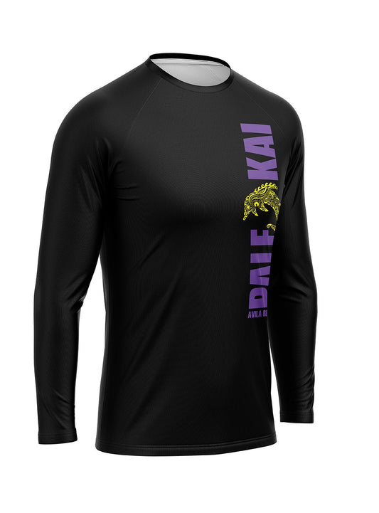 Pale Kai Outrigger | Men's Athletic Jersey Long Sleeve - Oddball Workshop