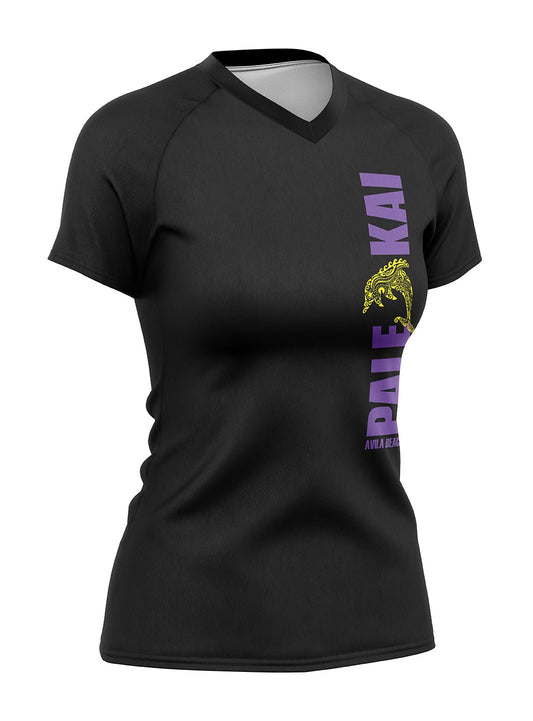 Pale Kai Outrigger | Women's Athletic Jersey Short Sleeve - Oddball Workshop