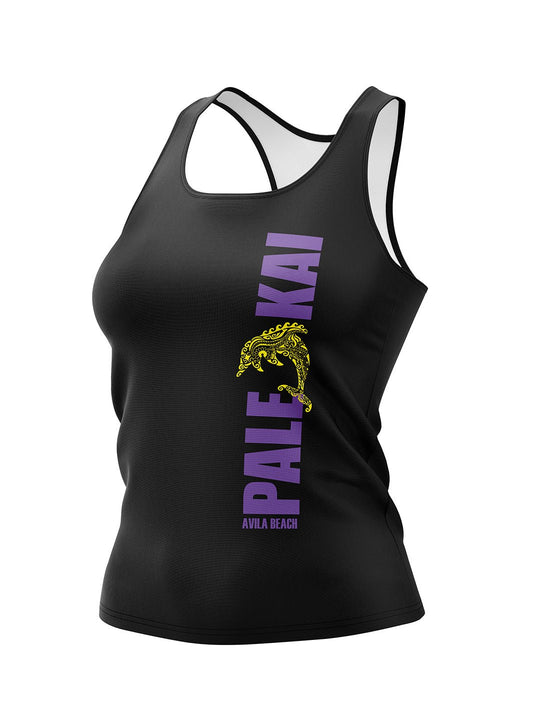 Pale Kai Outrigger | Women's Athletic Tank Top - Oddball Workshop