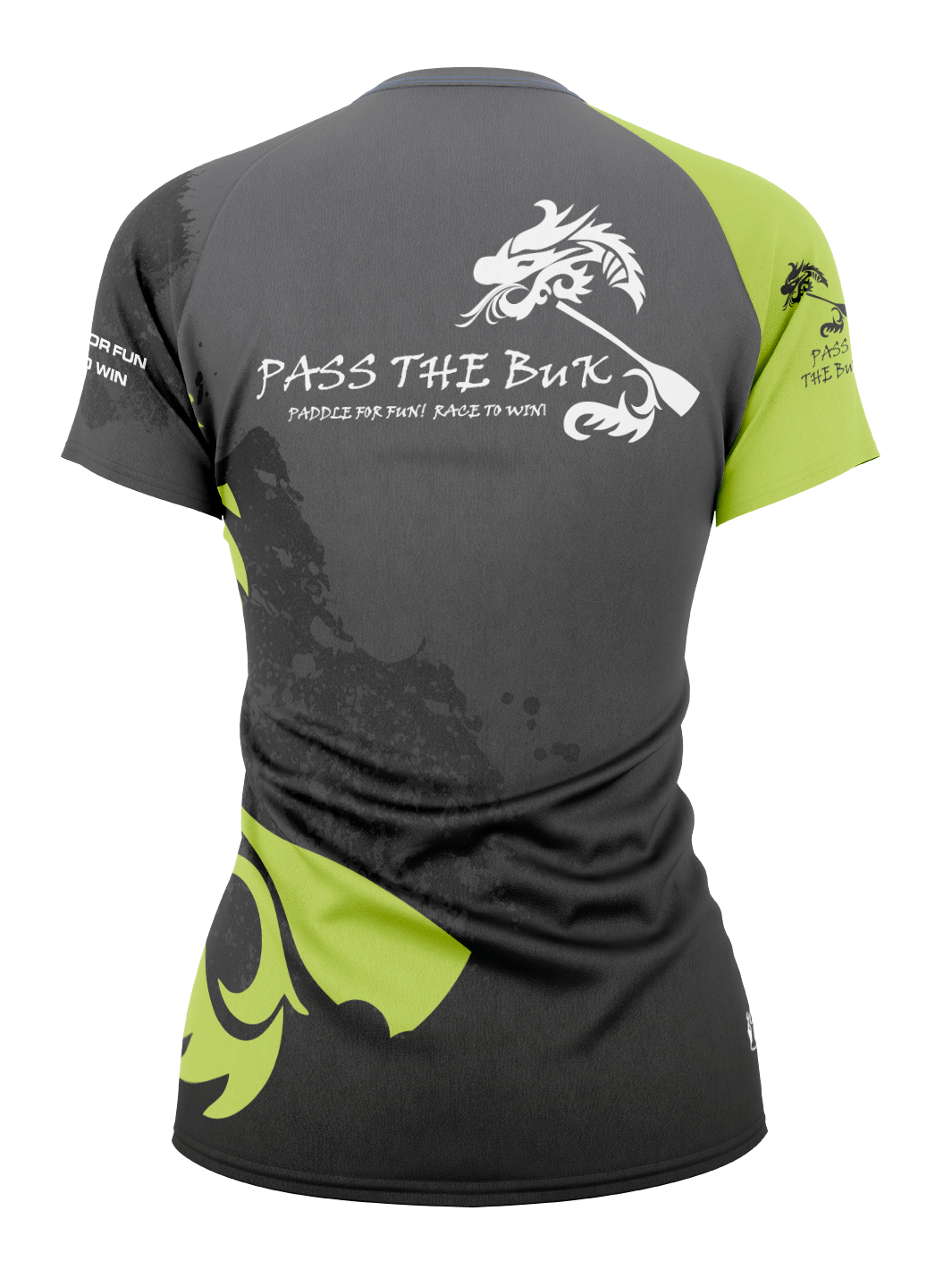 Pass the BUK | Women's Athletic Jersey Short Sleeve - Oddball Workshop
