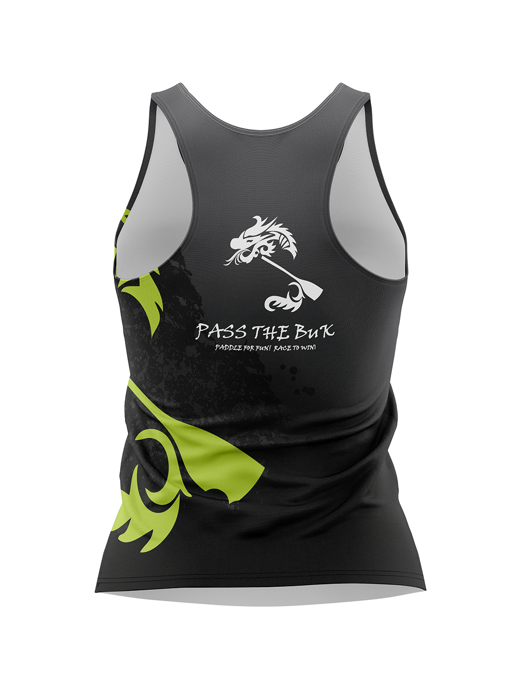 Pass the BUK | Women's Athletic Tank Top - Oddball Workshop