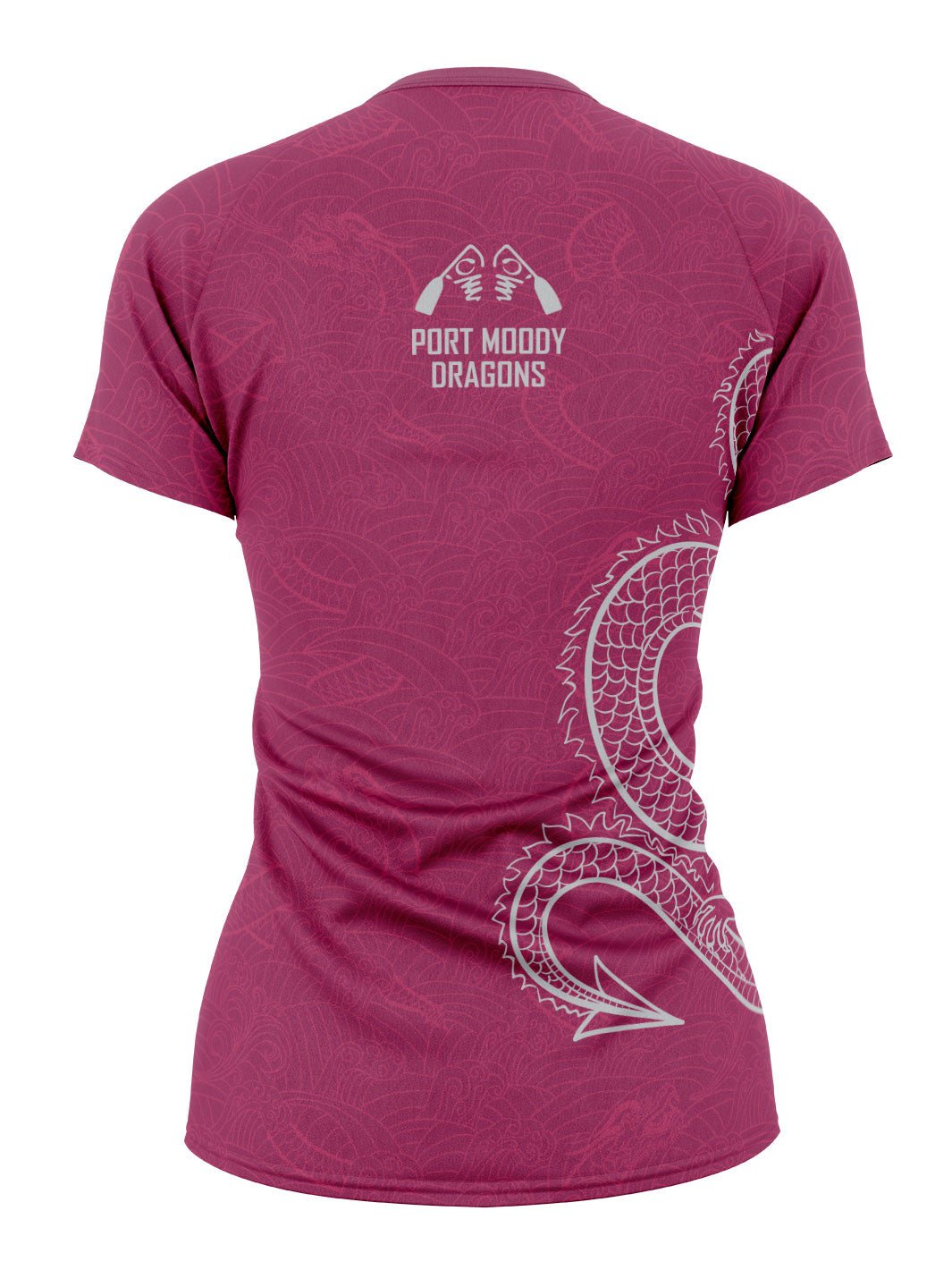 Port Moody Dragons | Women's Athletic Jersey Short Sleeve - Oddball Workshop