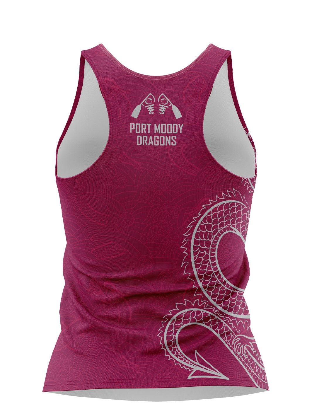 Port Moody Dragons | Women's Athletic Tank Top - Oddball Workshop