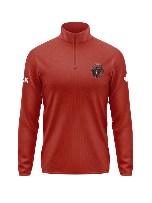 Raging Dragons | Unisex 1/4 Zip Long Sleeve - Oddball Workshop