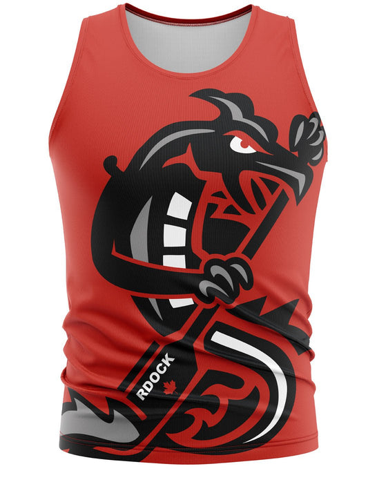 Raging Dragons | Unisex Athletic Tank Top - Oddball Workshop