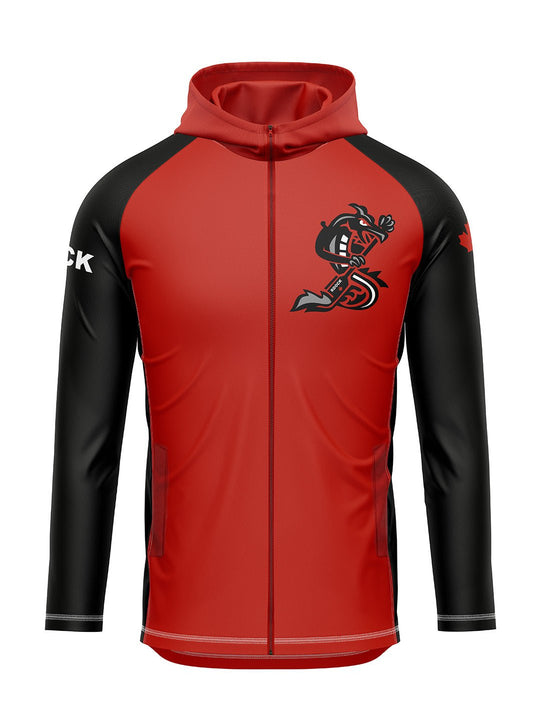 Raging Dragons | Unisex Cascade Lt Wt Jacket Hooded - Oddball Workshop