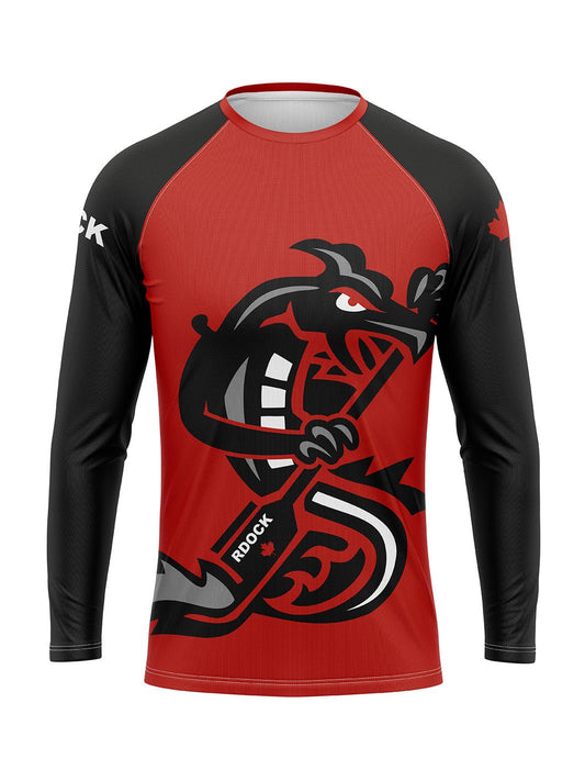 Raging Dragons | Unisex Performance Jersey Long Sleeve - Oddball Workshop