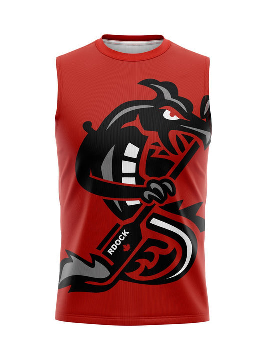 Raging Dragons | Unisex Prime Sleeveless Top - Oddball Workshop