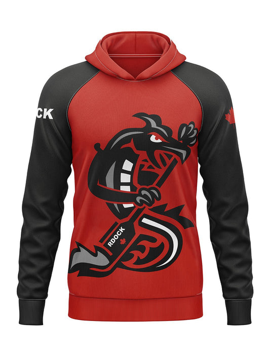 Raging Dragons | Unisex Sublimated Hoodie - Oddball Workshop