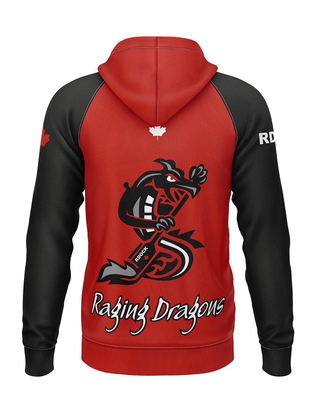 Raging Dragons | Unisex Sublimated Hoodie - Oddball Workshop