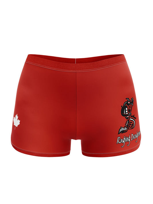 Raging Dragons | Women's Running Shorts - Oddball Workshop