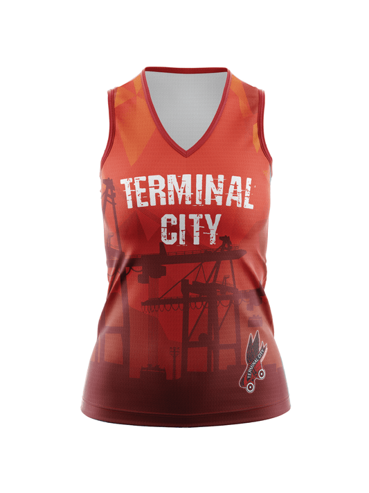 Terminal City Roller Derby | Women's Prime Sleeveless Top - Oddball Workshop