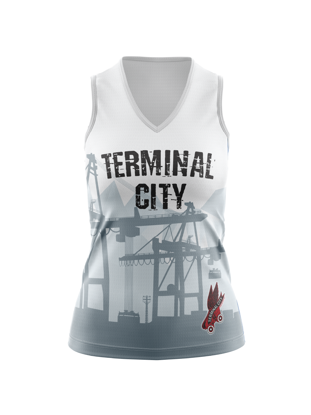 Terminal City Roller Derby | Women's Prime Sleeveless Top - Oddball Workshop