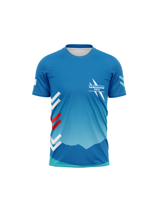 Vancouver Va'a | Men's Athletic Jersey Short Sleeve - Oddball Workshop