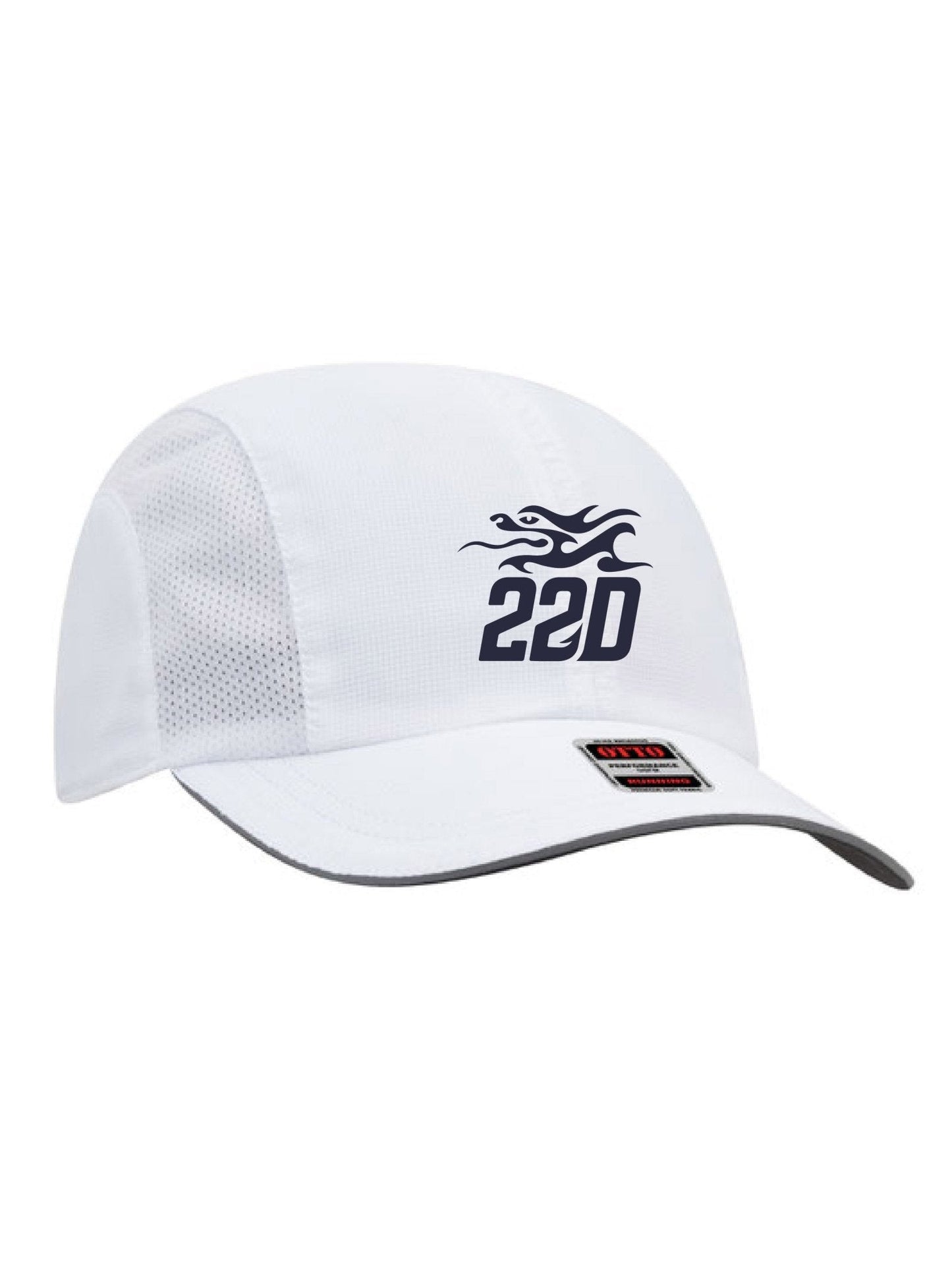 22 Dragons USA | Reflective 6 Panel Running Cap (CAD Style) - Oddball Workshop