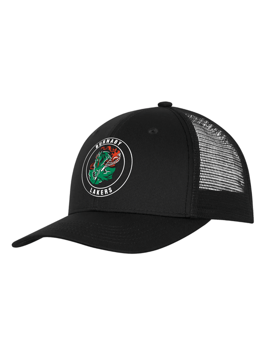 Burnaby Minor Lacrosse | Printed Snapback Trucker Cap - Oddball Workshop