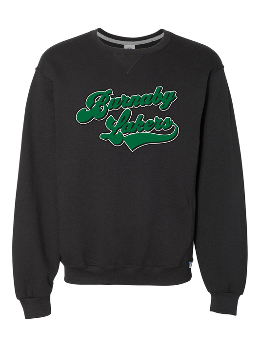 Burnaby Minor Lacrosse | Youth Chenille Crewneck Sweatshirt - Oddball Workshop