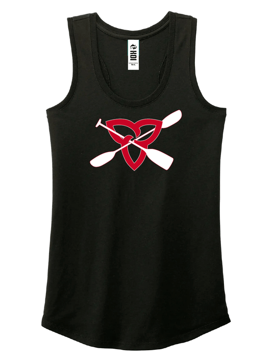 Canoe Kayak Ontario | Women's Element Triblend Racerback Tank Top - Oddball Workshop