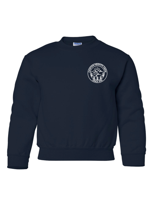 Canyon Heights Elementary | Gildan Heavy Blend Youth Crewneck Sweatshirt (Left Chest Logo) - Oddball Workshop