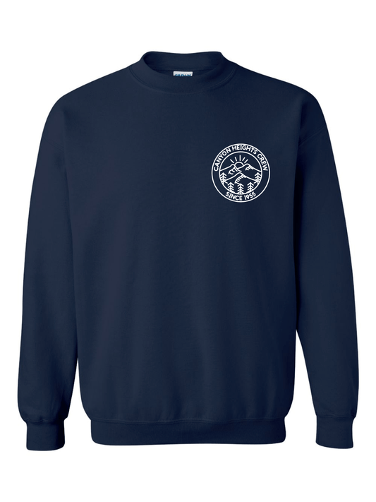 Canyon Heights Elementary Staff | Gildan Heavy Blend Crewneck Sweatshirt (Left Chest Logo) - Oddball Workshop