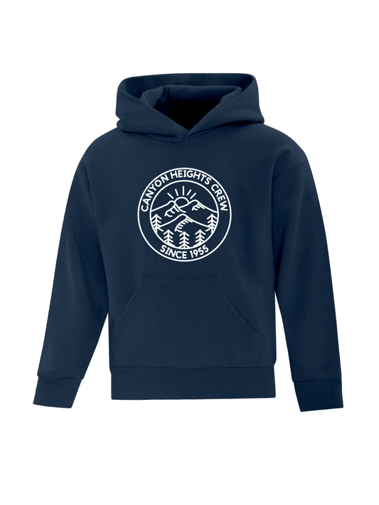 Canyon Heights Elementary Staff | Gildan Heavy Blend Youth Hooded Sweatshirt (Front Logo) - Oddball Workshop