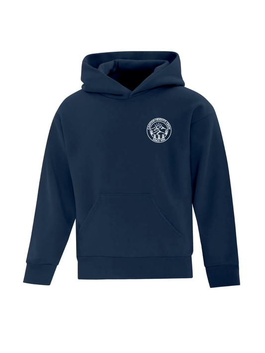Canyon Heights Elementary Staff | Gildan Heavy Blend Youth Hooded Sweatshirt (Left Chest Logo) - Oddball Workshop