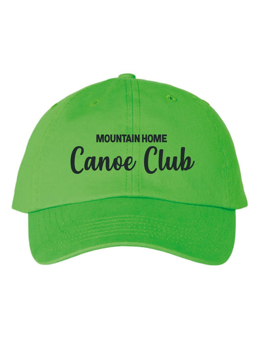 Mountain Home Canoe Club | Adult Bio Washed Classic Dad's Cap - Oddball Workshop
