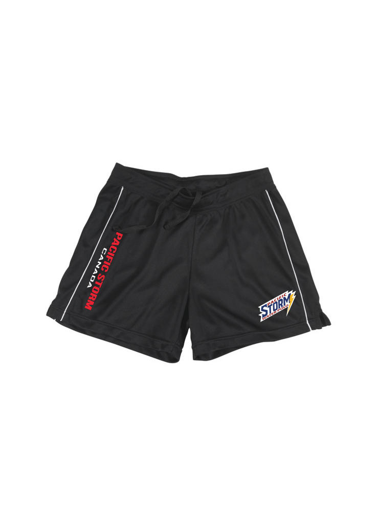 Pacific Storm | Ladies Biz Cool Shorts - Oddball Workshop