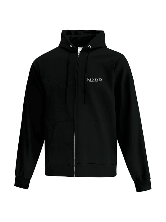 Red Eyes | Unisex Zip Hoodie - Oddball Workshop