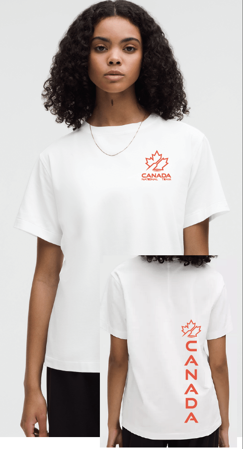 Team Canada DB | Lululemon Women's All Yours Organic Cotton T-Shirt - Oddball Workshop