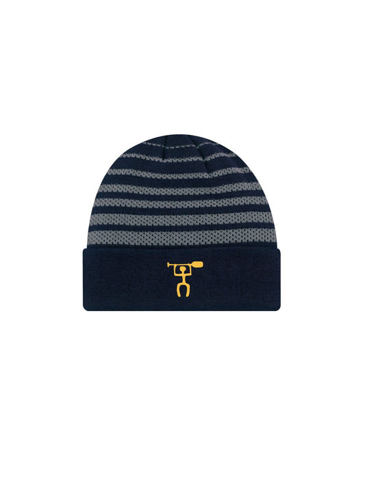 US Navy Dragon Boat Team | Mesh Stripe Knit Cap (Paddleman Logo) - Oddball Workshop