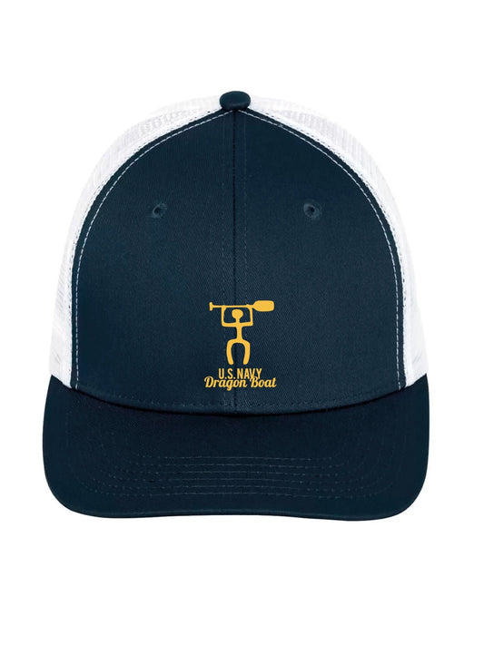 US Navy Dragon Boat Team | Snapback Trucker Cap (Paddleman Logo) - Oddball Workshop