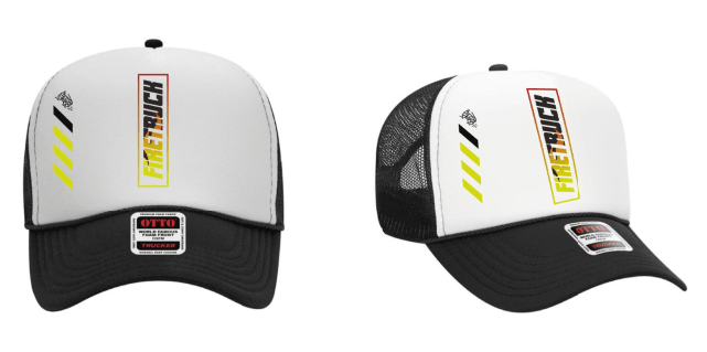 Firetruck Dragon Boat Trucker Hat - Oddball Workshop