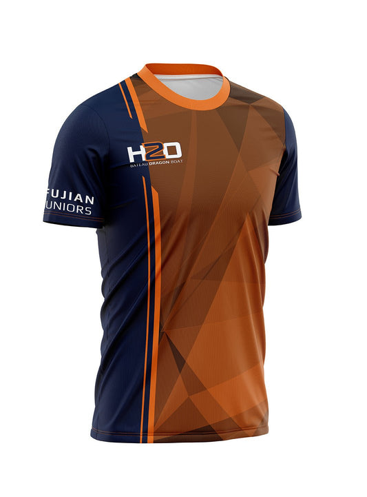 Fujian H2O Men's Athletic Jersey Shorts Sleeves - Oddball Workshop