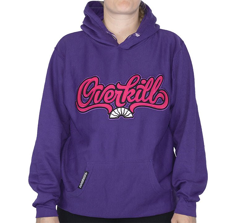 Overkill Cursive Stitched Hoodie - Oddball Workshop