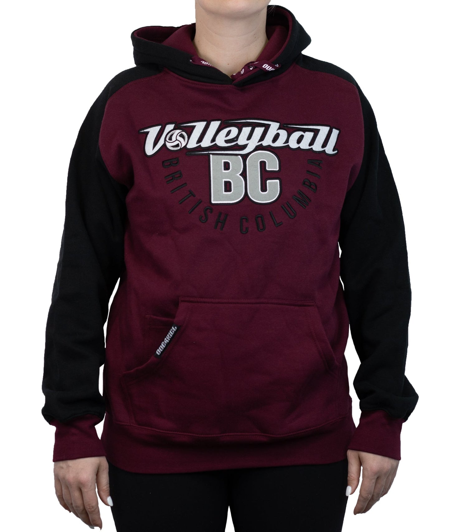 Volleyball BC 2-Toned Twill Hoodie - Oddball Workshop