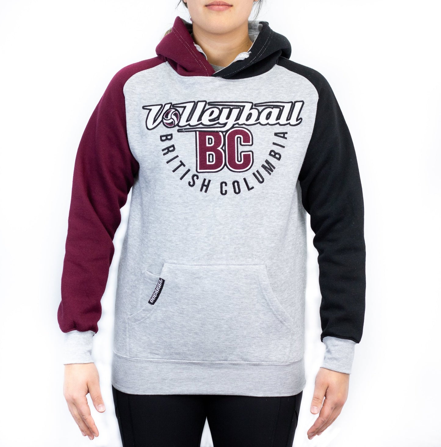 Volleyball BC 2-Toned Twill Hoodie - Oddball Workshop