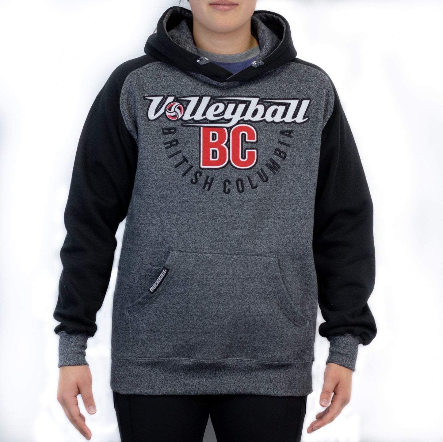 Volleyball BC 2-Toned Twill Hoodie - Oddball Workshop