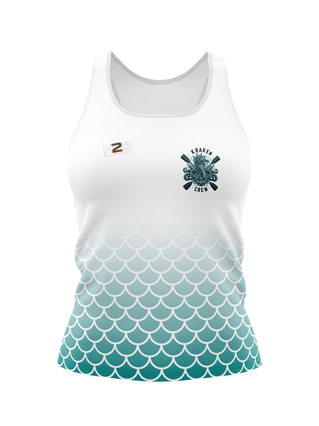 Kraken Crew Women's H2O Athletic Tank Top - Oddball Workshop