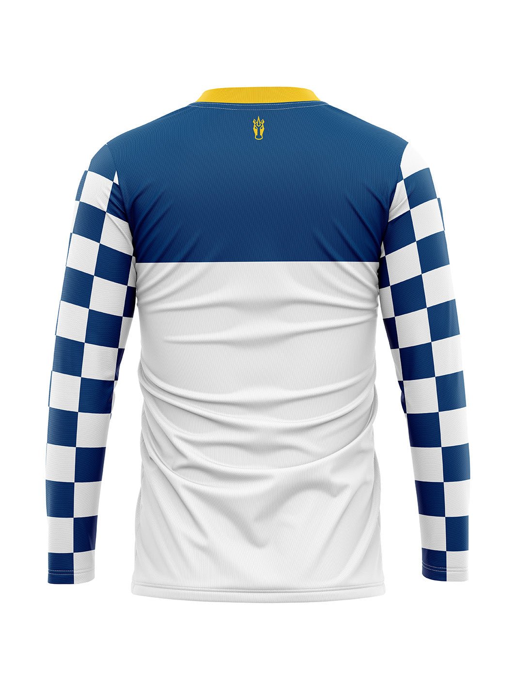 Sublimated Men's Checkered Long Sleeve Jersey - Oddball Workshop