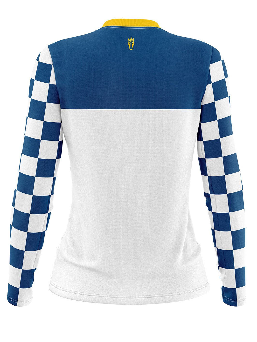 Sublimated Women's Checkered Long Sleeve Jersey - Oddball Workshop