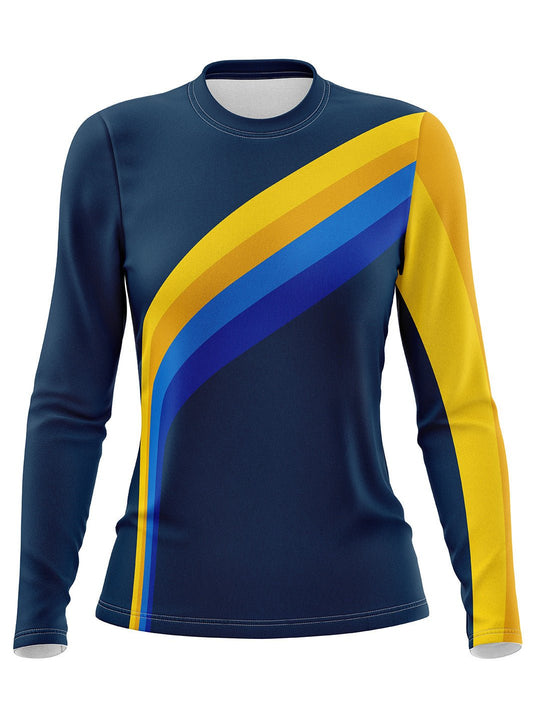 Sublimated Women's Long Sleeve Jersey - Oddball Workshop